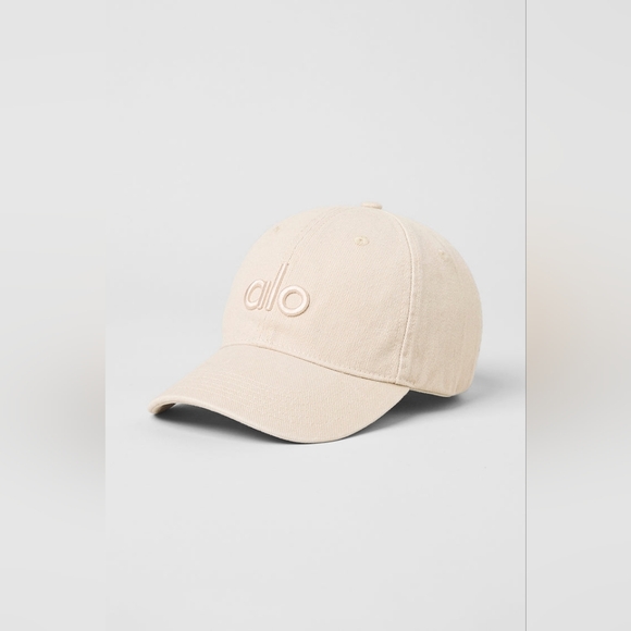 ALO - (NWT🔥) Beige Washed Off-Duty Cap - Picture 8 of 8